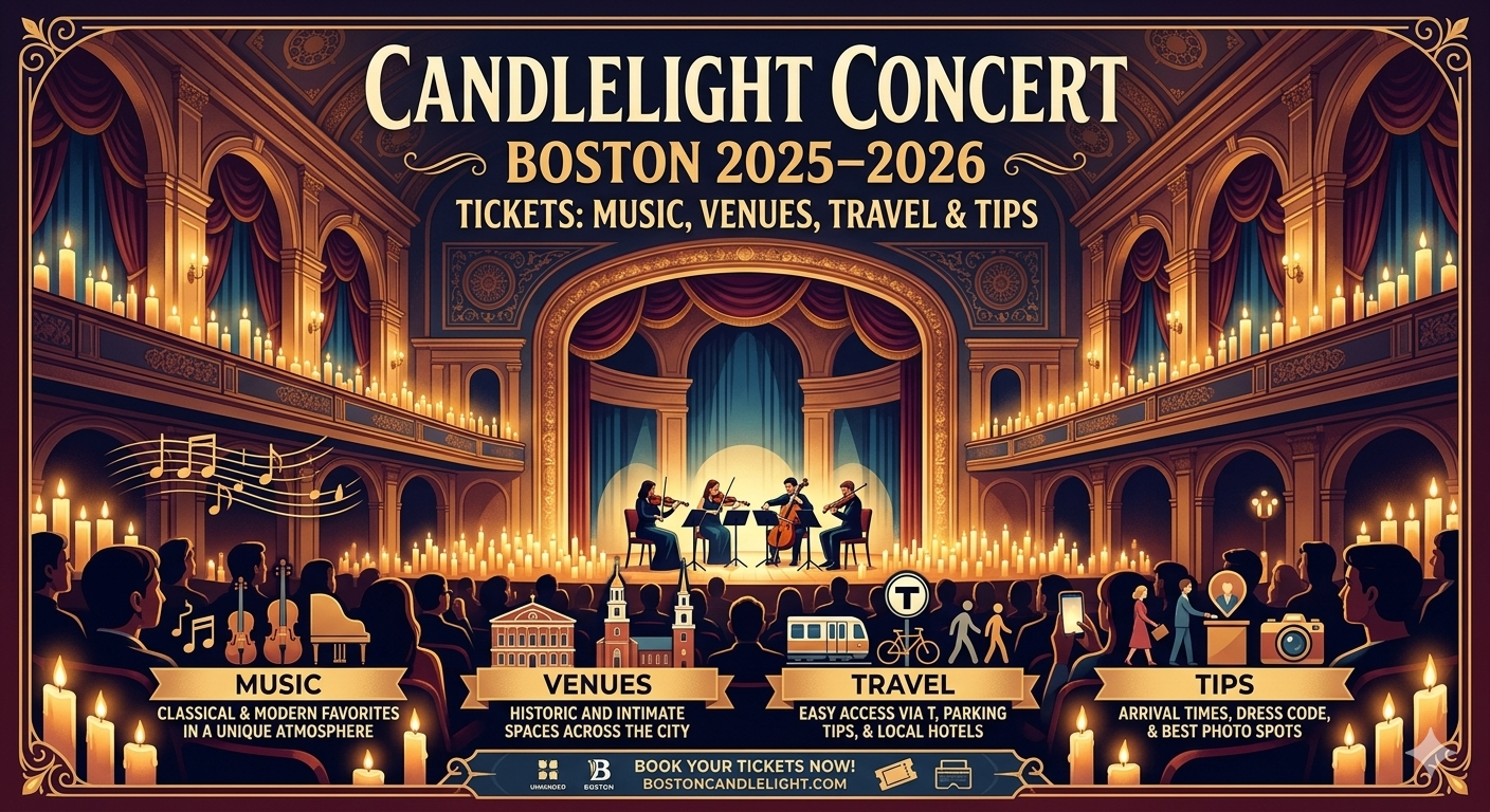 Candlelight Concert Boston 2025–2026 Tickets