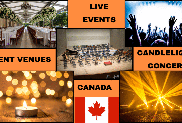 Candlelight Concerts and Intimate Live Events — Key Venues in Canada