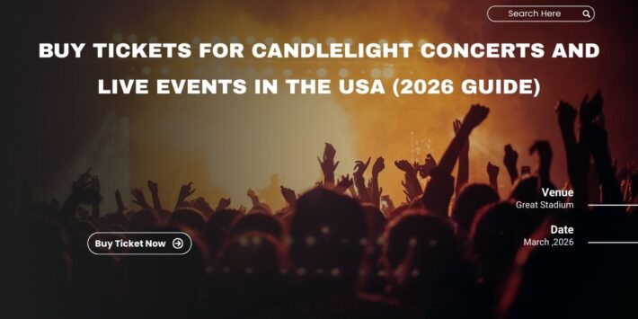 Buy Tickets for Candlelight Concerts and Live Events in the USA (2026 Guide)