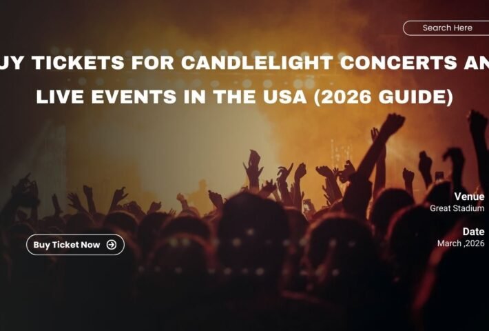 Buy Tickets for Candlelight Concerts and Live Events in the USA (2026 Guide)