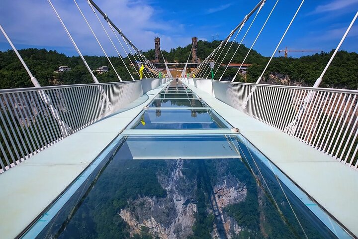 1 Day Zhangjiajie Grand Canyon Glass Bridge and Zip Line