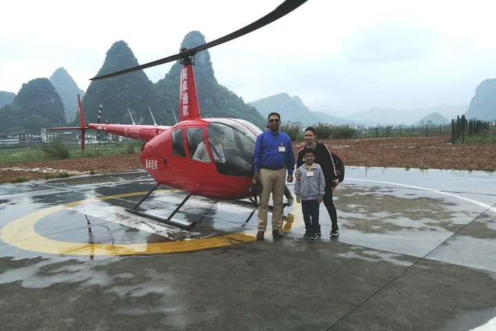 Yangshuo Helicopter Flying Tour Ticket