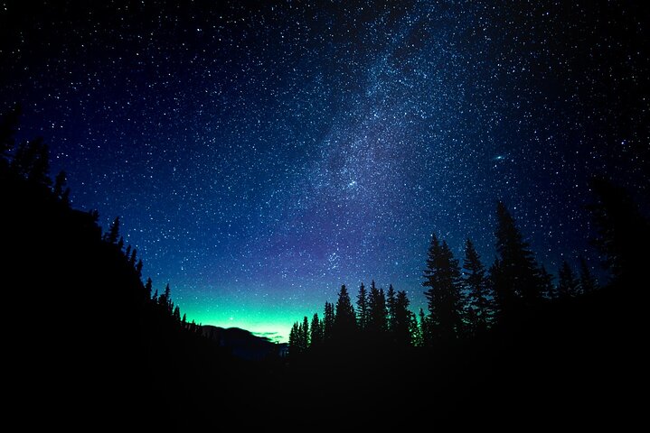 Sunset at Moraine Lake & Stargazing Tour from Canmore/Banff