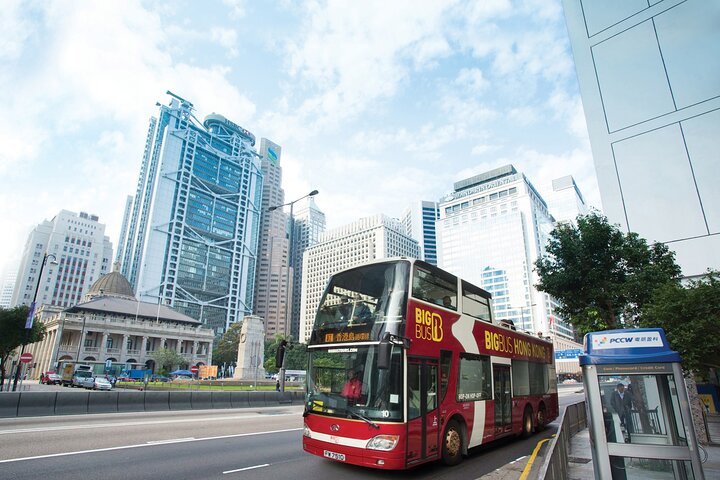 Big Bus Hong Kong Open Top Hop-On Hop-Off Sightseeing Tour