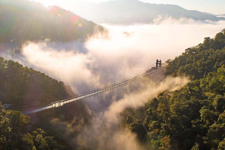 From Shenzhen to Gulong Gorge Glass Bridge and Waterfall Tour