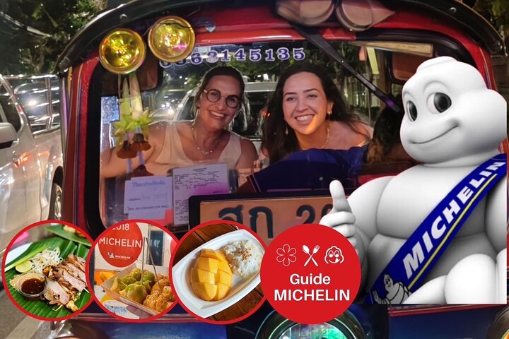 Bangkok Michelin Food by Tuk Tuk – Hotel-pickup Lunch or Dinner