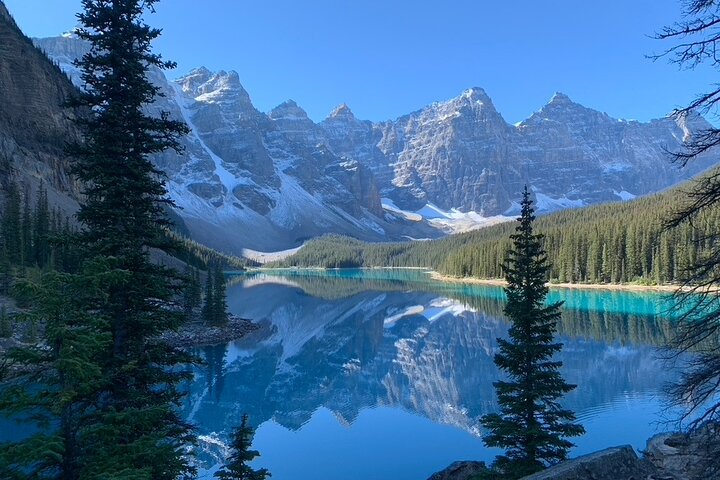 Moraine Lake Sunrise or Daytime shared tour w/ Lake Louise option