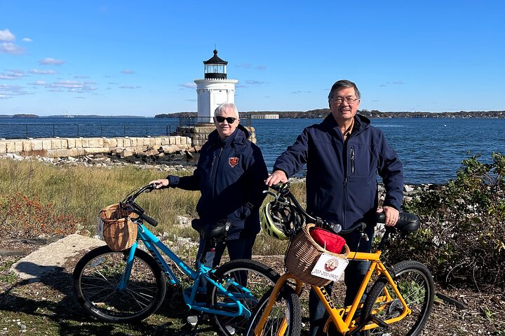 Lighthouse Bicycle Tour from South Portland with 4 Lighthouses