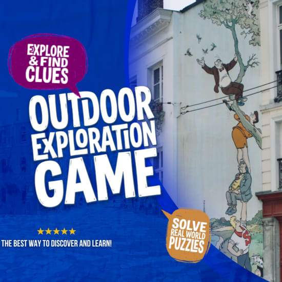 Bruxelles, capitale de la bande dessinée Jeu d’exploration en plein air