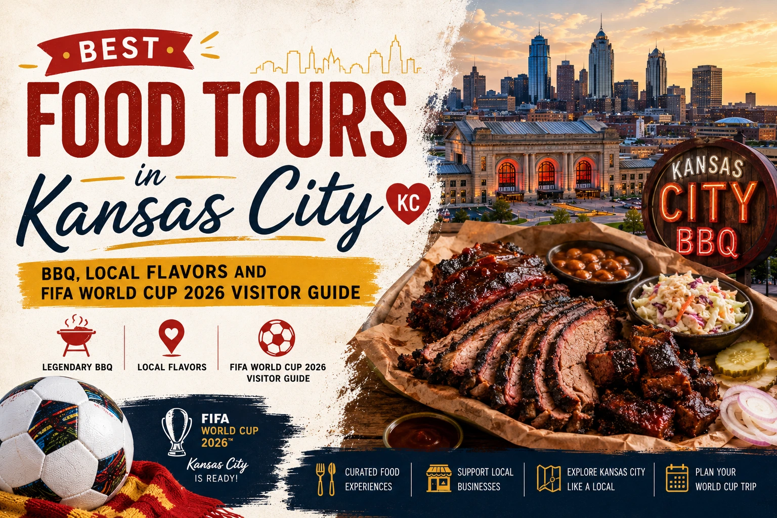 Best Food Tours in Kansas City BBQ Local Flavors and FIFA World Cup 2026 Visitor Guide