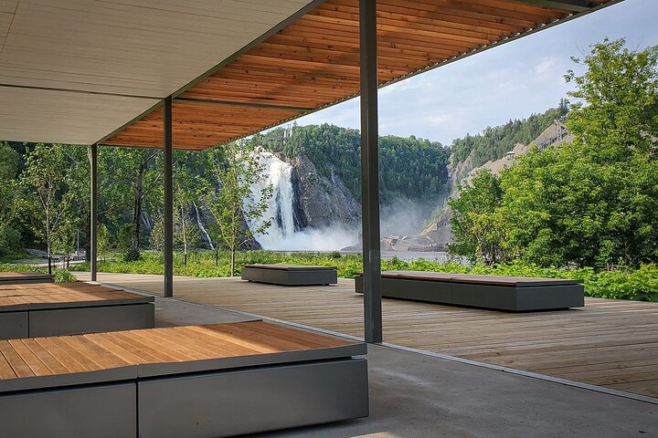 Montmorency Falls shuttle bus & admission