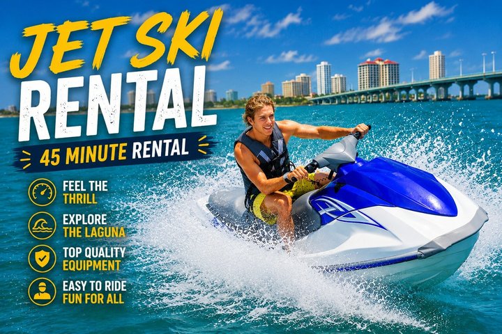 45-Minute Jetski Rental in South Padre Island