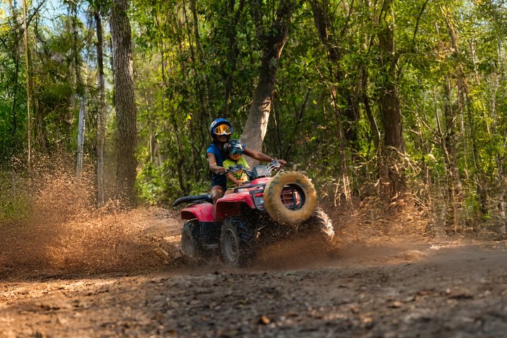 Cancun Mayan Pass: ATV, Cenote, Zipline, Transportation & Horses