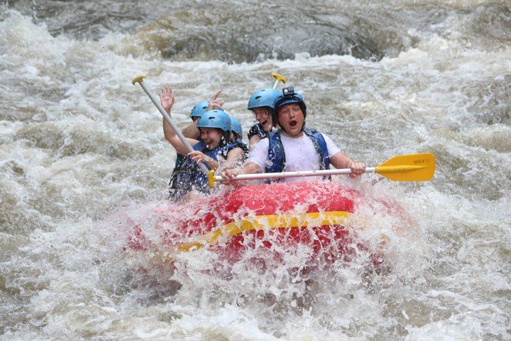 Ubud White Water Rafting on the Ayung River with Pickup & Lunch