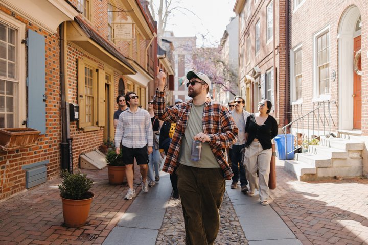 Seamus Walks Old City Philadelphia