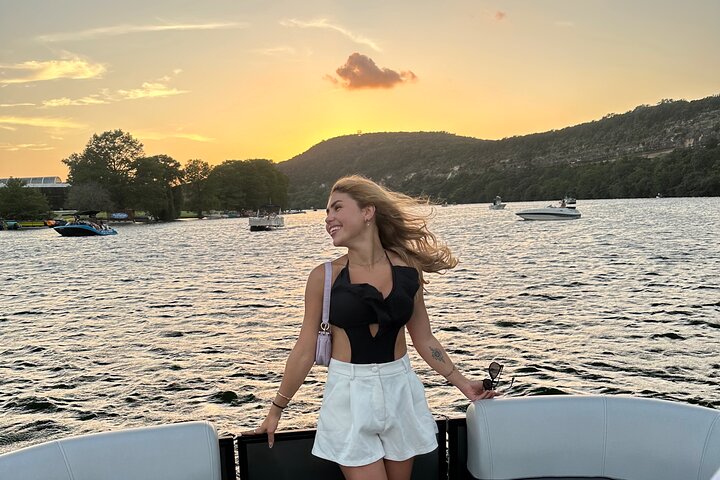 2 hr Sunset Boat Cruise on Lake Austin. BYOB (Single Tickets)