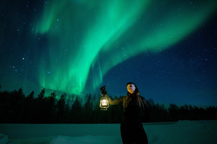 Rovaniemi:%100 Money Back Guarantee Northern Lights Hunting