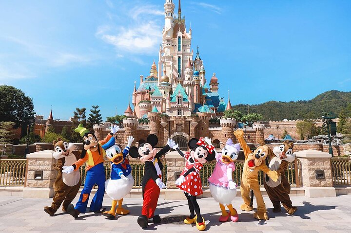 Hong Kong Disneyland Park Ticket with options