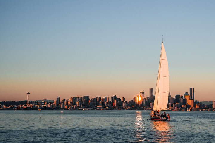 Seattle’s Original Sunset Sail (Est. 1984) – 70ft Boat – BYOB