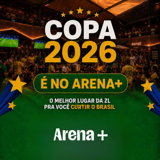 Jogos do Brasil – Copa 2026 no Arena +
