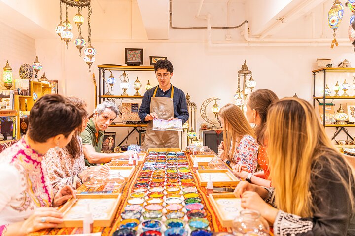 Mosaic Lamp Workshop in Indianapolis