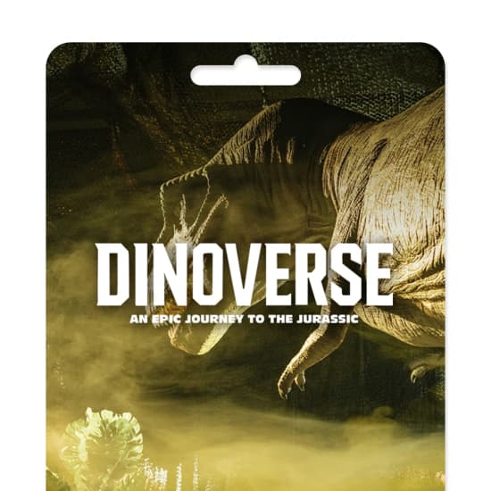 DinoVerse – une expérience VR immersive – Carte Cadeau