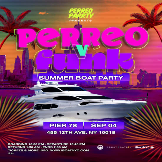 PERREO vs FUNK – Labor Day Brazil Boat Party Yacht Cruise