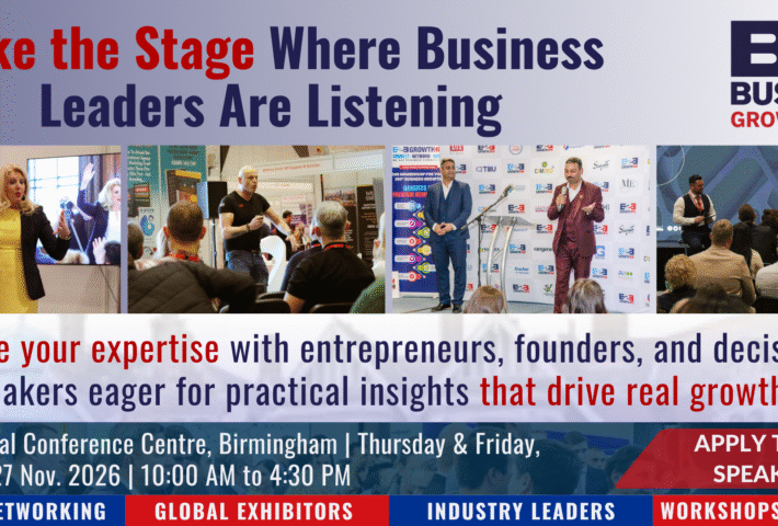 Birmingham B2B Growth Expo 2026| Become a Speaker At B2B Show