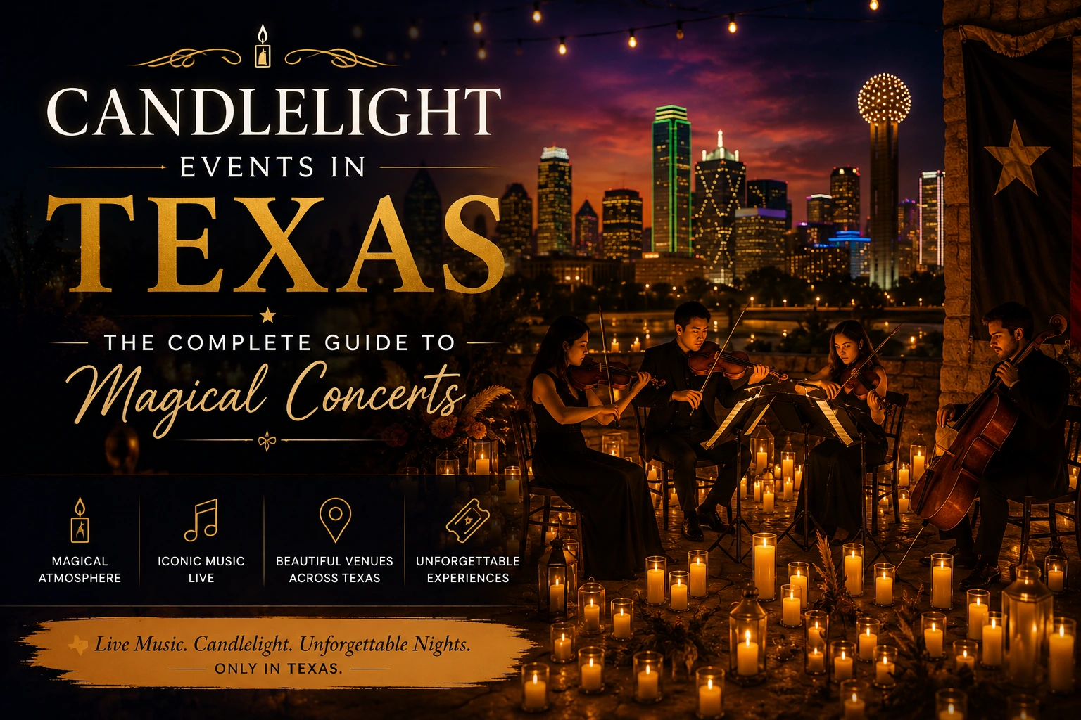 Candlelight Events in Texas The Complete Guide to Magical Concerts