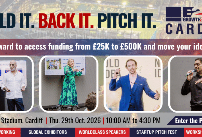 Cardiff B2B Growth Expo 2026 | Join us for Investment Pitch Fest