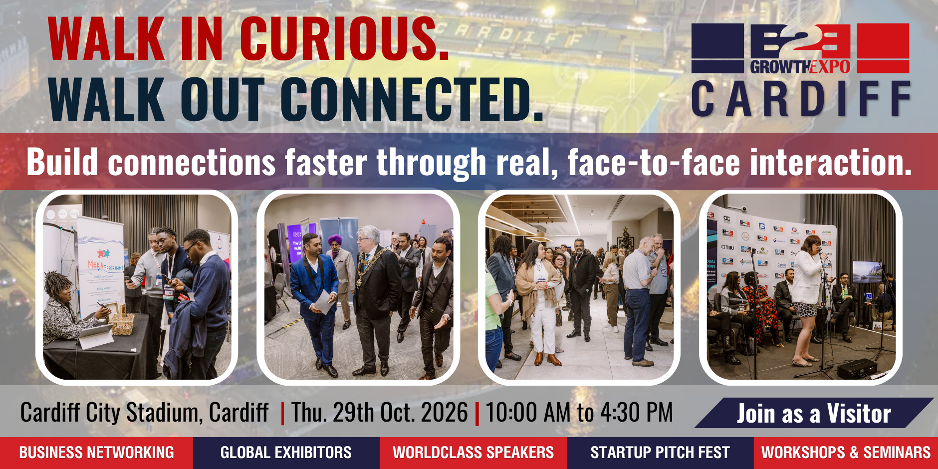 Cardiff B2B Growth Expo 2026 | Book Your Visitor Ticket At Premier B2B Show
