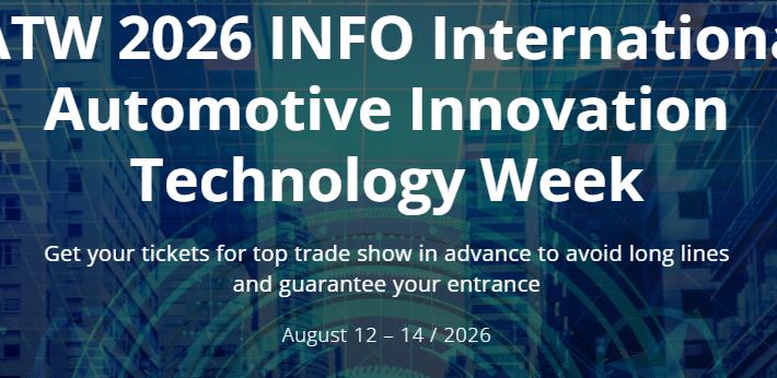 2026 INFO International Automotive Innovation Technology Week (IATW 2026)
