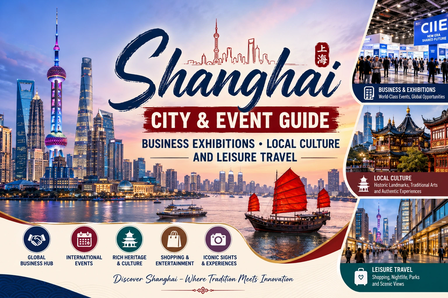 Shanghai City & Event Guide Business Exhibitions Local Culture and Leisure Travel