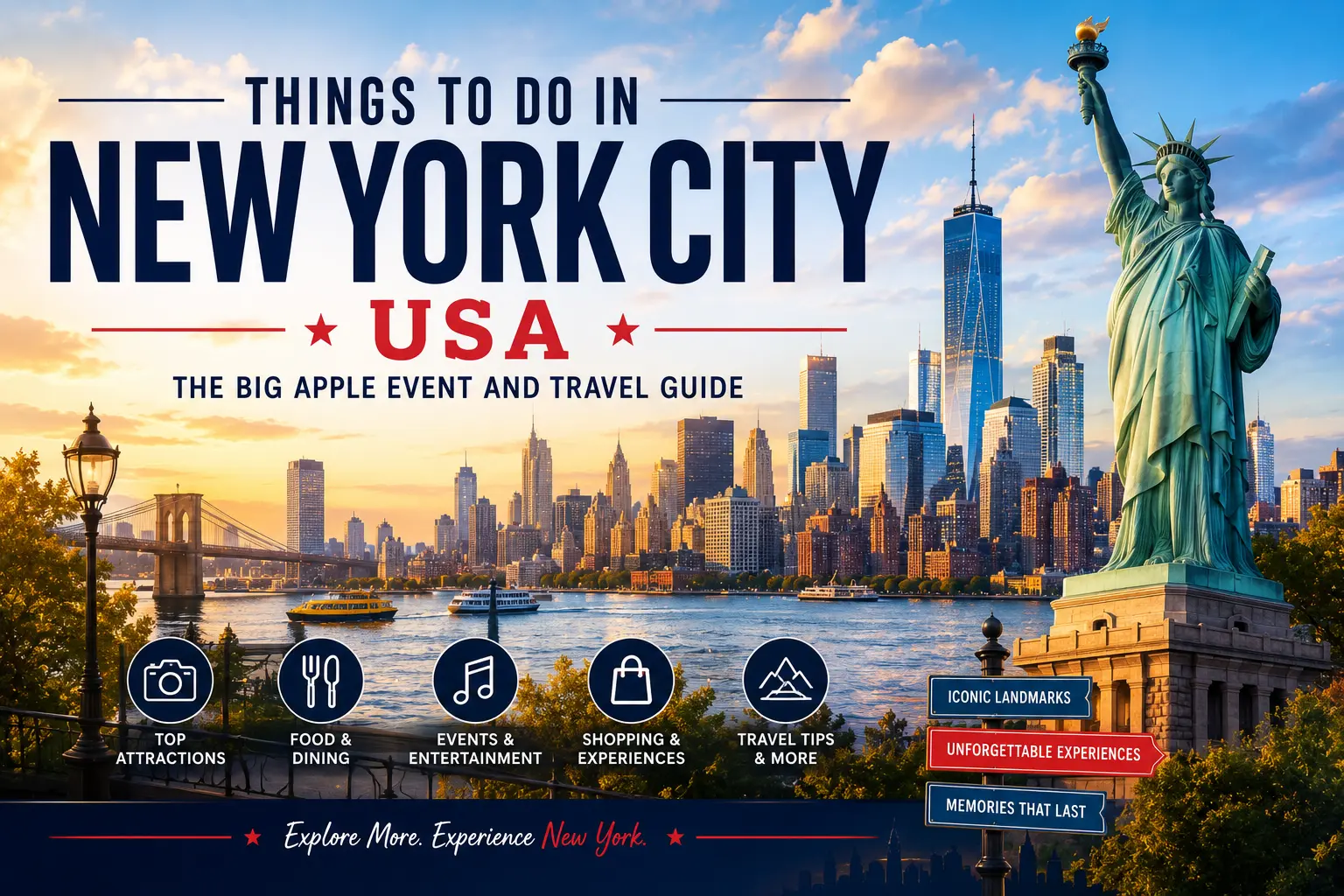 Things to Do in New York City USA The Big Apple Event and Travel Guide
