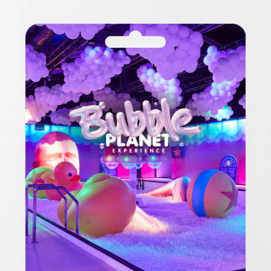 Bubble Planet: An Immersive Experience – Gift Card