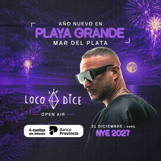 Loco Dice – Año Nuevo en Mar del Plata